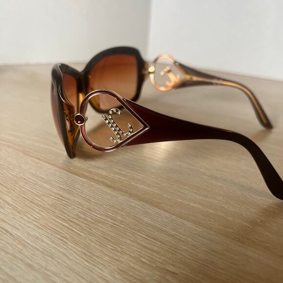 Just Cavalli JC209S Sunglasses FRAMES ONLY Maroon 65-13-125 main image 7